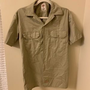 Dickie’s Tan Button Up